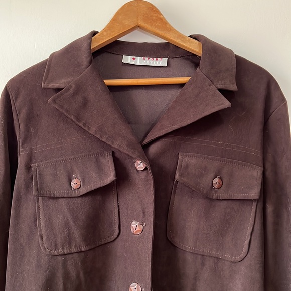 LT Sport Petite Brown, Lightweight Blazer - Size M - Picture 2 of 12